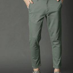 FUBAR Men Comfort Easy Wash Mid-Rise Cotton Chinos Trousers-picture-26