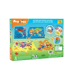 Imagimake Kids Skill Development Manual Operation Mapology Game image 2