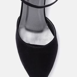marc loire Block Heels with Ankle Loop image 5