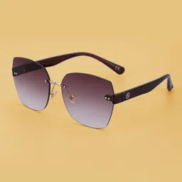 Carlton London Women Brown Lens Oversized Sunglasses with UV Protected Lens CLSW258-15