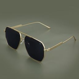 Carlton London Premium Men Rectangle Sunglasses With Polarised & UV Protected Lens CLSM145 image 1