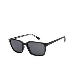 Vincent Chase Unisex Grey Lens & Black Wayfarer Sunglasses with UV Protected Lens - 131309-44
