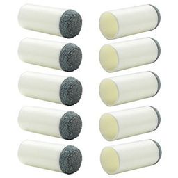 KBA Slip on Tips 9mm for Snooker and Pool cue (10 Piece) image 1