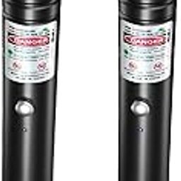 [2 Packs] Professional Rechargeable Green Line Light Flashlight Long Distance Range for TV/LED/LCD Screens Tactical Flashlights Presentation Office/Classroom/Outdoors/Astronomic/Construction [203] (2)-image-43