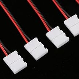 CALANDIS Pack 10pcs SolderlessLED Strip Light Connector Clip to 2 Pin Cable Wire for 10mm Single Color 5050/5630 Strip Lights | Lighting Parts & Accessories-3