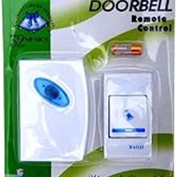 V P Enterprises Wireless Doorbell, Remote Control, Waterproof Chime, Adjustable Volume, LED Indicator (REC-Curve)-image-94