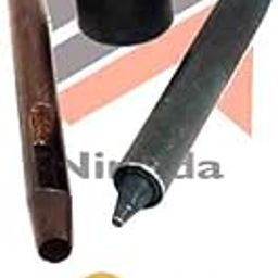 Nimida™ Tool Set with 50 nos Eyelets Outer Size 13 mm (1/2 inch) Inner Size 8 mm | for Tarpaulin, Banners, Leather Bags etc | Combo Set with Golden Colour Eyelets-image-84