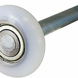 BC Precision 12 Pack Garage Door Rollers, Premium Sealed Nylon, Quiet, Strong, 4" Inch Stems, 2" Inch Rollers, 13 Balls-12