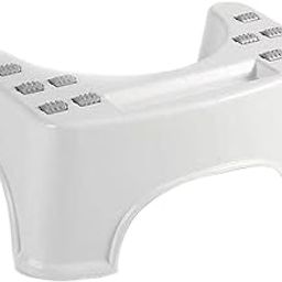 HEAVENGLOW Portable Under Desk Foot Rest Bedside Step Stool for Bathroom Office White-image-35