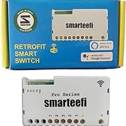 Smarteefi WiFi 5 Node (4Node+1Fan Node) PRO SERIES Smart Switch, Retrofit Solution, Works with existing switches, Compatible with Alexa & Google Home(PRO-SERIES, 5 Node(4 Light+1 Fan))-image-19