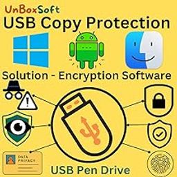 UnBoxSoft USB Copy Protection Solution for Windows, Android & Mac to protect Videos & Pdf files | License for 01 nos usb drive (Via Email Delivery Only - in 7 working hours)-11