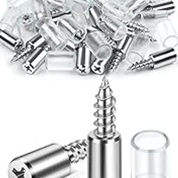 Jeboler Shelf Brackets, Pack of 20, Shelf Holder with Rubber Protection, Shelf Brackets, Self-Tapping Shelf Brackets, Shelf Pins, Shelf Brackets, Cabinet Floor Holder for Furniture-image-94