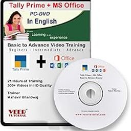 Veertutorial Tally Prime + MS Office 2019/2021/365 Video Training (English) - DVD + Online Access | Learn Tally Prime, Excel, Word, PowerPoint & More | 2 Years Access on VeerTutorial Website-24