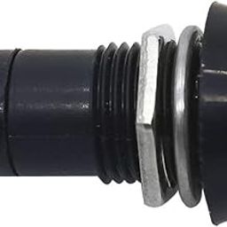 QBM 5 Push Button 2-Pin Self-Locking SPST RED On-Off Switch (Pack of 5)-15