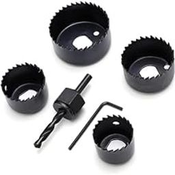 32-54 mm Hole Saw Cutter Set with Mandrel – 5-Piece Kit for Precision Drilling (Includes 32, 38, 44, and 54 mm Blades)-Set of 1-image-74