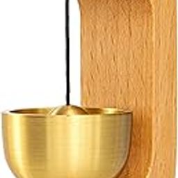 SAZ DEKOR® Shopkeepers Bell for Door Opening Ornament for Entrance Coffee Shop Log Color-19