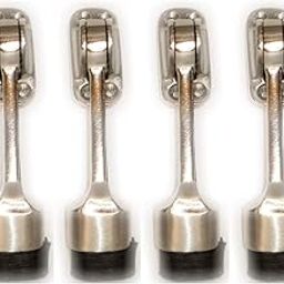 Sun Shield Steel Door Stopper for Home with Screw 5 Inches SS Finish - Pack of 4 pcs-image-58