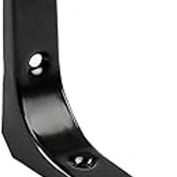 UJEAVETTE Heavy Duty Shelf Bracket Wall Hanging Shelve L Shaped Brackets Black 3Inch-picture-9