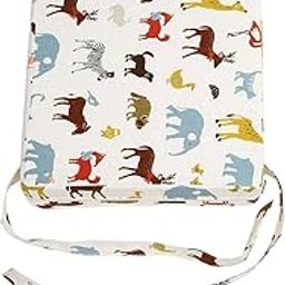 HEAVENGLOW Faux Leather Children Kids Dining Chair Booster Cushion Baby Seats-image-56