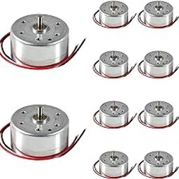 SP Electron (Pack of 10) DC 3V Mini Electric Motor for DIY Toys Wind Turbine Generator-18
