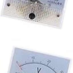 VELURA 2Pcs DC Ammeter Analog Panel Meter Amp Meter Current Pointer|2 Piece Of Dc Ammeter| Meters Sensors & Probes| Tools-13