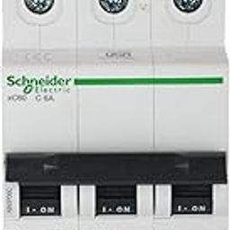 Schneider Acti 9 6-Amp 3-Pole C Curve MCB, White, Standard (FE_A9N3P06C)-picture-20
