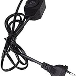 Nema Lamp Switch Dimmer With Line EU Plug - 1.8M - Black-11