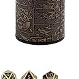 ATORSE Toy 7pcs D4-D20 Polyhedral Dice Set with Dice Cup Shaker Holder for RPG Game-Toys & Hobbies-Games-Role Playing Games-Dungeons & Dragons-Accessories & Dice-image-60