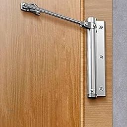 Automatic Door Closer,Spring Door Closer,Adjustable Spring Storm Door Closer, Heavy Duty Safety Spring Door Closer with Allen Key and Screws for Residential Commercial, Soft Closing Door 109 d-image-77
