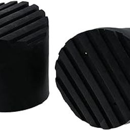 Ladder Rubber Foot Boots (Set of 2) – Anti-Slip Round Cushion Caps – Fits 7.5cm Tube Only – Heavy-Duty Replacement Feet for Telescopic Ladders Only (Size 76mm) Rubber Shoe for Ladder-image-27