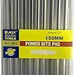 Jon Bhandari Tools PH2 Power Magnetic Screwdriver Bits 150mm – Phillips Star Head Drill Bit Set (Pack of 10) for Electric, Cordless & Impact Drivers – Precision Tips for Fastening Work-3