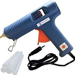 VCR - 150W Heavy Duty Glue Gun with Temperature Control Regulator & Thin Nozzle for Precise Glue Output (DIY & Professional Use) + 5 Glue Sticks - VCR-150-image-55