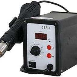SP Electron 858D Hot Air Rework Station Digital SMD Soldering Station Kit Desoldering Welder Accessories-image-100