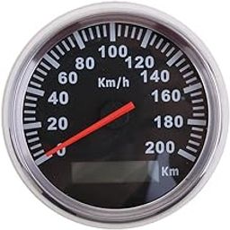 CALANDIS™ Car Speedometer Stainless Waterproof White Digital Gauge 200km/h 85mm | Other Instruments & Gauges | Instruments & Gauges | Motorcycle Parts-image-75