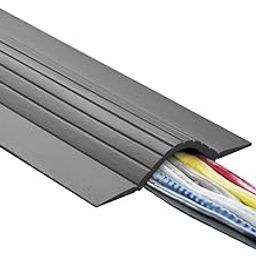 UT Wire 15FT Cable Blanket High Capacity Low Profile Cord Cover and Wire Protector - Gray-22