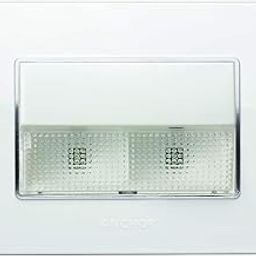 Anchor by Panasonic 65705-C Penta Modular 3M 230V~ 50Hz Polycarbonate Footlight-Led Based with Chrome Coller Cool Day Light (White)-12