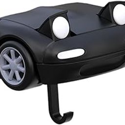 UJEAVETTE Car Head Key Holder Decoration Gift Idea Key Rack for Office Hallway Bedroom Black-picture-28