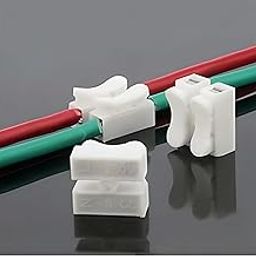 INSEN Electrical Quick Push Cable Connectors, 2 Way, High Pressure Resistant, Wire Terminals, cable Connectors (Quantity, 50, Count)-15