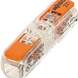WAGO 221-2411 Inline Splicing Connectors 2-Conductor AWG 20-14 Gauge - 20 Pack-20
