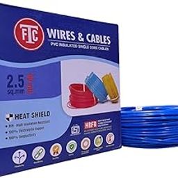 FTC 1.5mm Blue Cable | 90m Roll | Single Core | PVC Insulated - (Pack Of 1 Pcs)-image-15