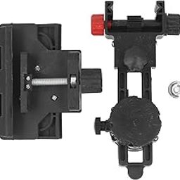 Lufodon 360 Degree Adjustable L-Shaped Fine Fit Bracket Level Adapter with Pivoting Base and Clip for Wall and Ceiling Mount-image-28