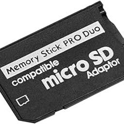 Memashop.com Pro Duo Adapter for Sony PSP Consoles. - Memory Card Not Included and It's not Suitable for Cameras. - Supports Up to 64GB.-19