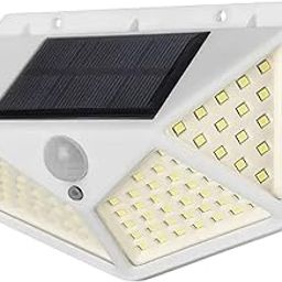 CARTNOVA‚100 LED Solar Motion Sensor Lights: Wireless Outdoor Security Lighting for Yards & Patios, Waterproof & Bright-13