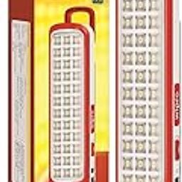 wipro Acrylonitrile Butadiene Styrene Amber Rechargeable Emergency LED Lantern Light (Red)-13