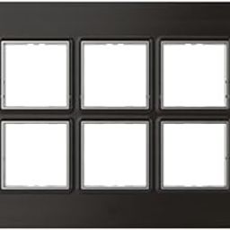 SEER12 Module Switch board Plate Cover, Polycarbonate Frame, Dark Grey, SEER Modular Switchboard-31