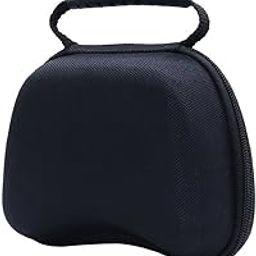 yantralay Nylon Controller Gamepad Carry Case - Ultimate Protection Compatible for PS5/PS4/PS3/Switch Pro/Xbox Joysticks Waterproof, Scratch Protection, Durable Shell - Black-55