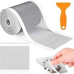 Mosquito Net Repair Tape | Strong Adhesive & Waterproof Window Mosquito net Covering Mesh Tape for Door Tears Holes Screen Patch Repair (200Cm X 5CM) (Pack of 1)-16