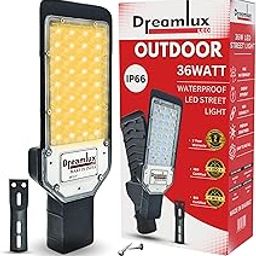 Dreamlux Aluminium Led Street Light 36W | Waterproof Lens Technology | Excellent Quality 36 Watt Led Street Light for Home | Outdoor Street Light | Street Lamp (Warm White, 36 Watts, Pack-1)-14