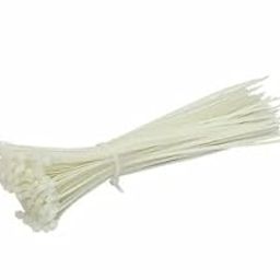 Patel Enterprise Nylon Self Locking Cable Ties White Colour Wire tie Heavy Duty Strong Zip Wire Fastener Organizer Tie (Size : 300X7.6MM) For Locking Home, Industris (Pack of 100 pcs)-image-59