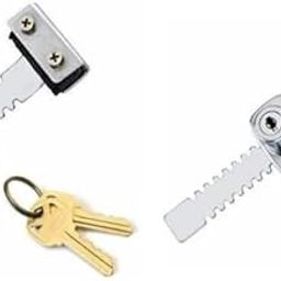 Sunglova Steel and Zinc Alloys Alloys Tarmenet Glass Lock with 2 Keys (Silver, 5 in, Pack of 2)-image-61